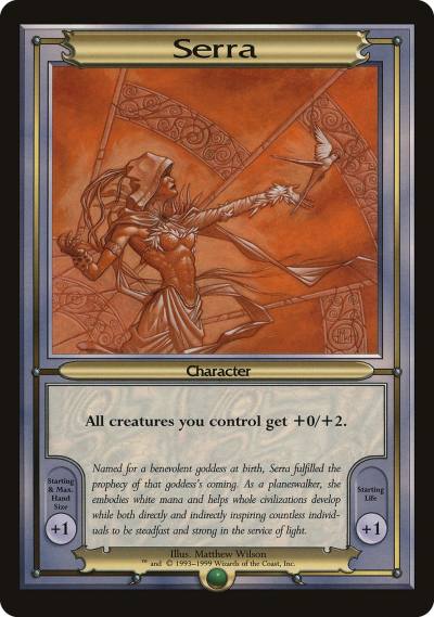 Serra PVAN-404 Vanguard Series Magic card