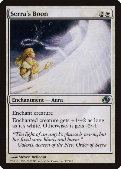 Serra's Boon PLC-17 Planar Chaos Magic card