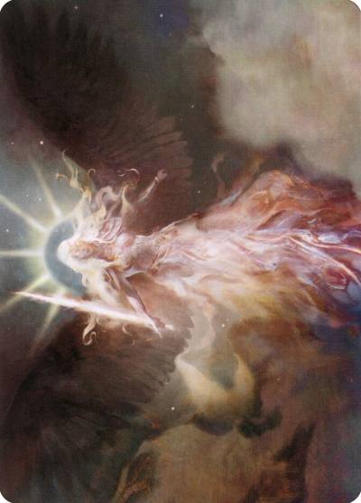 Serra's Emissary // Serra's Emissary AMH2-8 Modern Horizons 2 Art Series Magic card
