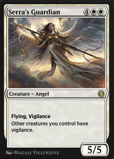 Serra's Guardian AJMP-310 Jumpstart Arena Exclusives Magic card