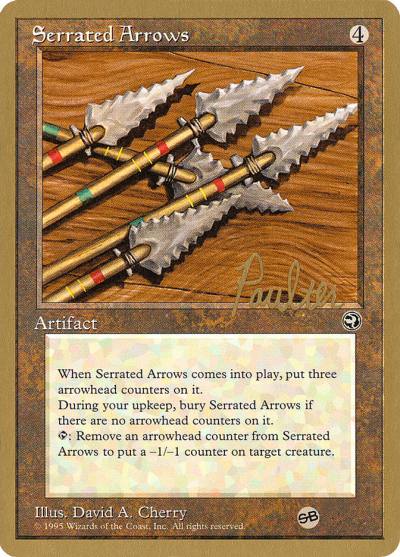 Serrated Arrows PTC-PP110SB Pro Tour Collector Set Magic card