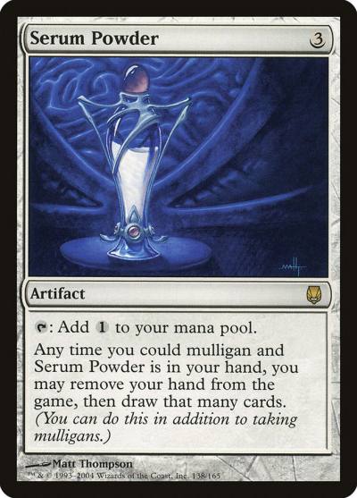 Serum Powder DST-138 Darksteel Magic card