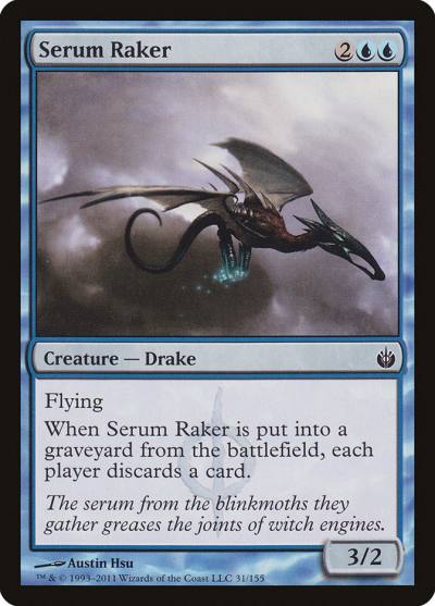 Serum Raker 31 Mirrodin Besieged Magic card