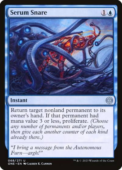 Serum Snare ONE-68 Phyrexia: All Will Be One Magic card