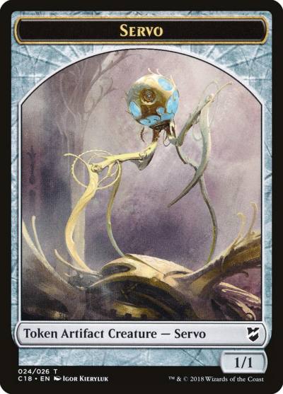 Servo TC18-24 Commander 2018 Tokens Magic card