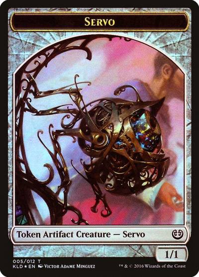 Servo // Thopter L16-5 League Tokens 2016 Magic card