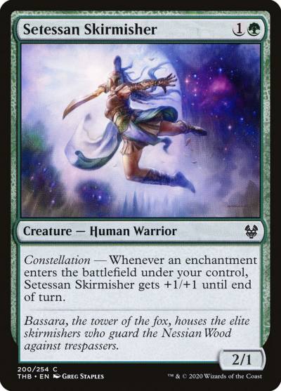 Setessan Skirmisher 200 Theros Beyond Death Magic card