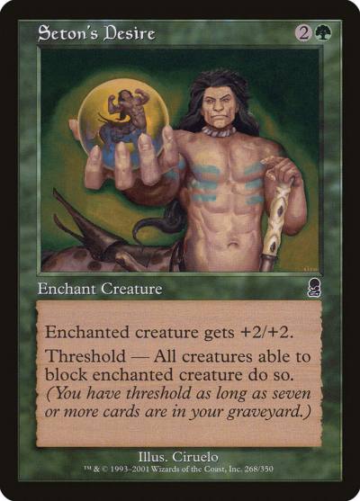 Seton's Desire ODY-268 Odyssey Magic card