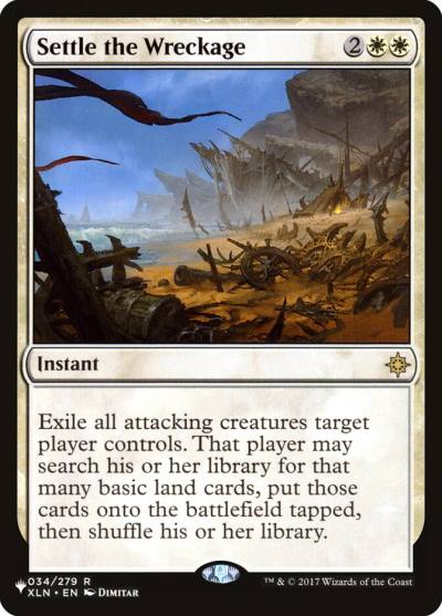 Settle the Wreckage PLST-XLN-34 The List Magic card