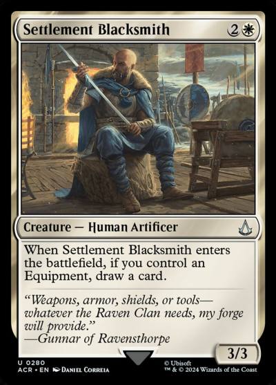 Settlement Blacksmith 280 Assassin's Creed Magic card