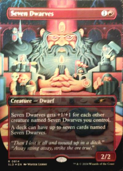 Seven Dwarves SLD-814 Secret Lair Drop Magic card