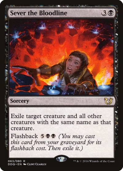 Sever the Bloodline DDQ-63 Duel Decks: Blessed vs. Cursed Magic card