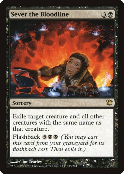 Sever the Bloodline ISD-115 Innistrad Magic card