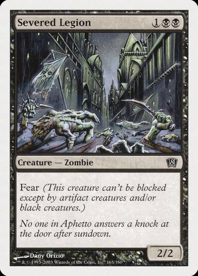 Severed Legion 8ED-163 Eighth Edition Magic card