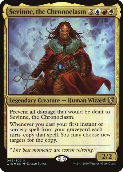 Sevinne, the Chronoclasm OC19-49 Commander 2019 Oversized Magic card
