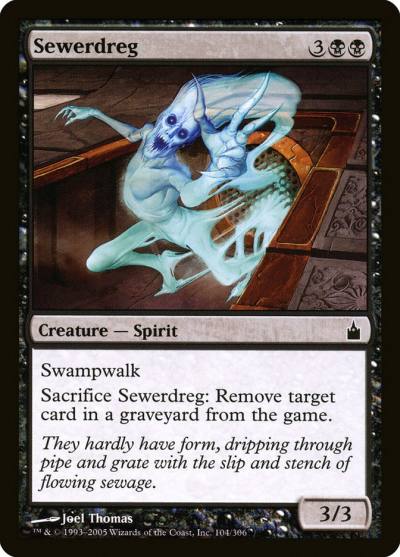 Sewerdreg RAV-104 Ravnica: City of Guilds Magic card