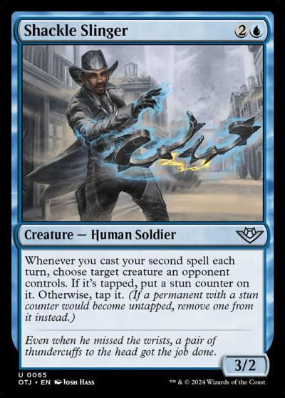 Shackle Slinger 65 Outlaws of Thunder Junction Magic card