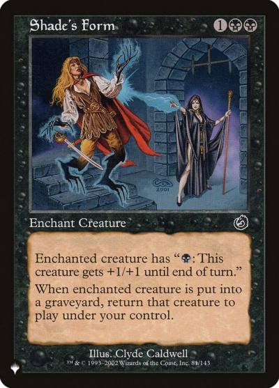 Shade's Form PLST-TOR-81 The List Magic card