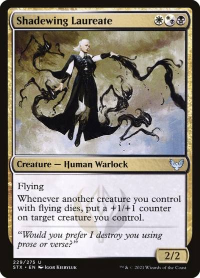 Shadewing Laureate STX-229 Strixhaven: School of Mages Magic card
