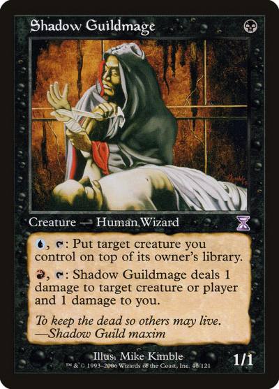 Shadow Guildmage TSB-46 Time Spiral Timeshifted Magic card