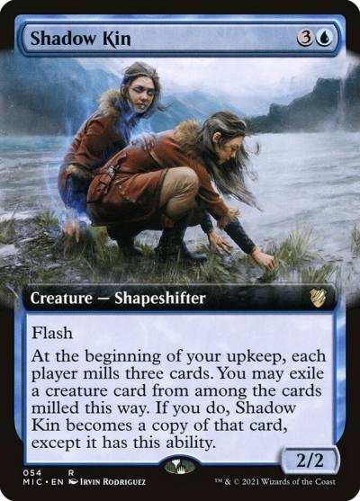 Shadow Kin MIC-54 Midnight Hunt Commander Magic card