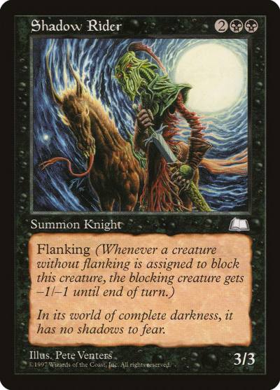 Shadow Rider WTH-79 Weatherlight Magic card