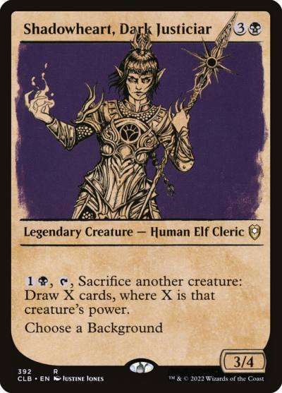 Shadowheart, Dark Justiciar CLB-392 Commander Legends: Battle for Baldur's Gate Magic card