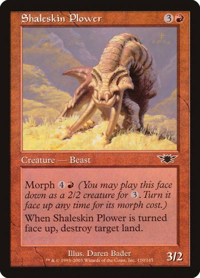 Shaleskin Plower 110 Legions Magic card