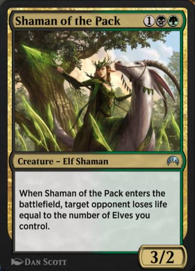 Shaman of the Pack EA2-20 Explorer Anthology 2 Magic card
