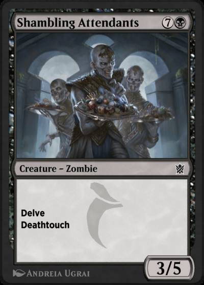 Shambling Attendants KTK-89Y Khans of Tarkir Magic card