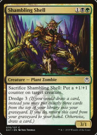 Shambling Shell GK1-70 GRN Guild Kit Magic card