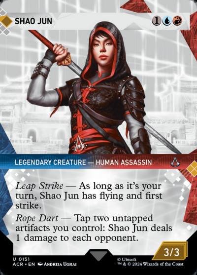 Shao Jun ACR-151 Assassin's Creed Magic card