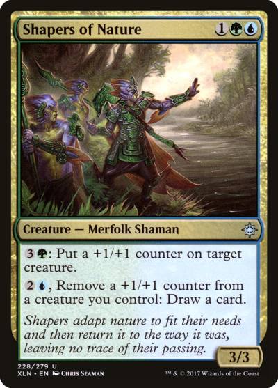 Shapers of Nature 228 Ixalan Magic card