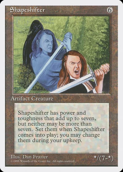 Shapeshifter 4ED-345 Fourth Edition Magic card