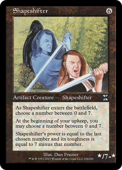 Shapeshifter 226 Masters Edition IV Magic card