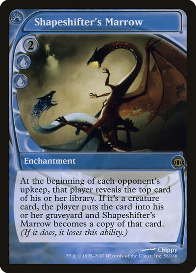 Shapeshifter's Marrow FUT-58 Future Sight Magic card