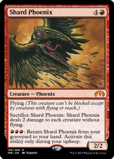 Shard Phoenix TPR-158 Tempest Remastered Magic card