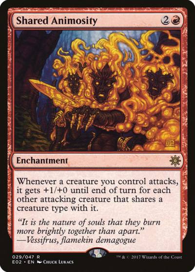 Shared Animosity E02-29 Explorers of Ixalan Magic card