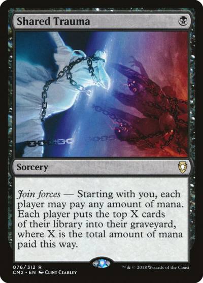 Shared Trauma CM2-76 Commander Anthology Volume II Magic card