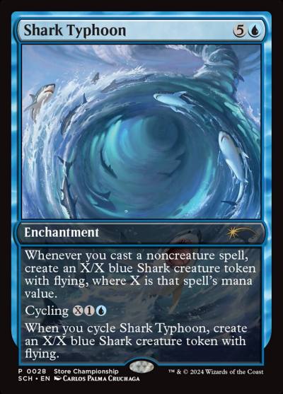 Shark Typhoon SCH-28 Store Championships Magic card