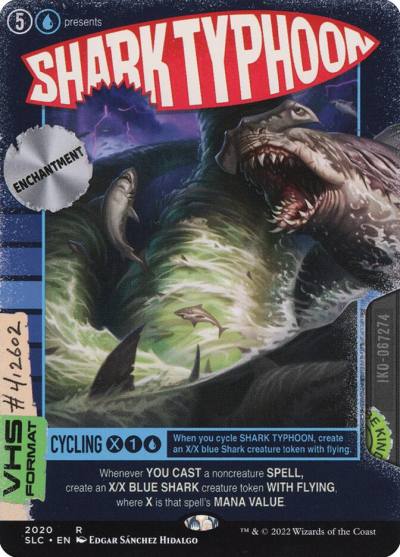 Shark Typhoon SLC-2020 Secret Lair 30th Anniversary Countdown Kit Magic card