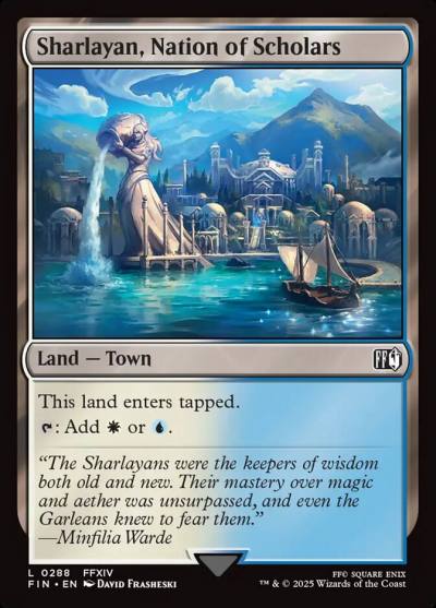 Sharlayan, Nation of Scholars FIN-288 Final Fantasy Magic card