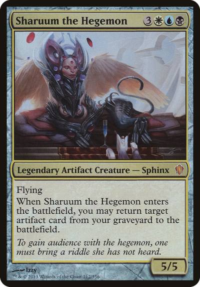 Sharuum the Hegemon OC13-212 Commander 2013 Oversized Magic card