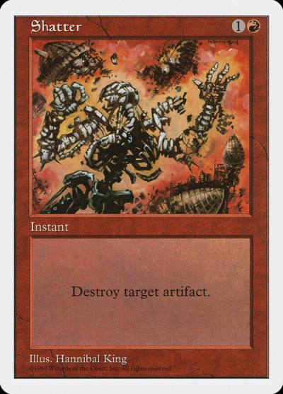 Shatter 5ED-265 Fifth Edition Magic card