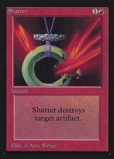Shatter CED-174 Collectors' Edition Magic card