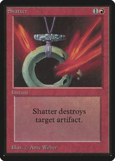 Shatter LEB-174 Limited Edition Beta Magic card