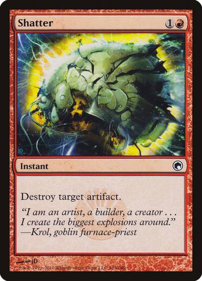 Shatter SOM-103 Scars of Mirrodin Magic card