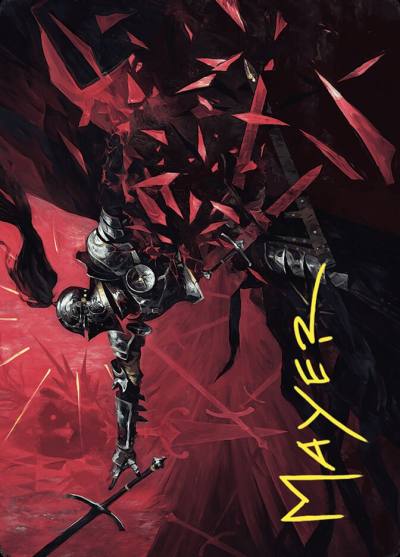 Shatter the Oath // Shatter the Oath AWOE-14 Wilds of Eldraine Art Series Magic card