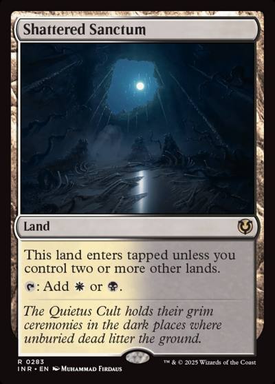 Shattered Sanctum INR-283 Innistrad Remastered Magic card