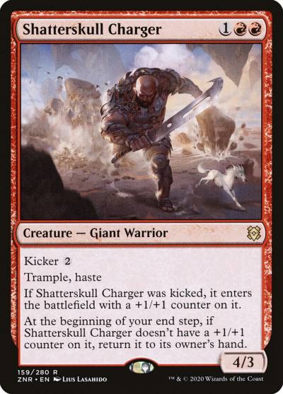 Shatterskull Charger ZNR-159 Zendikar Rising Magic card